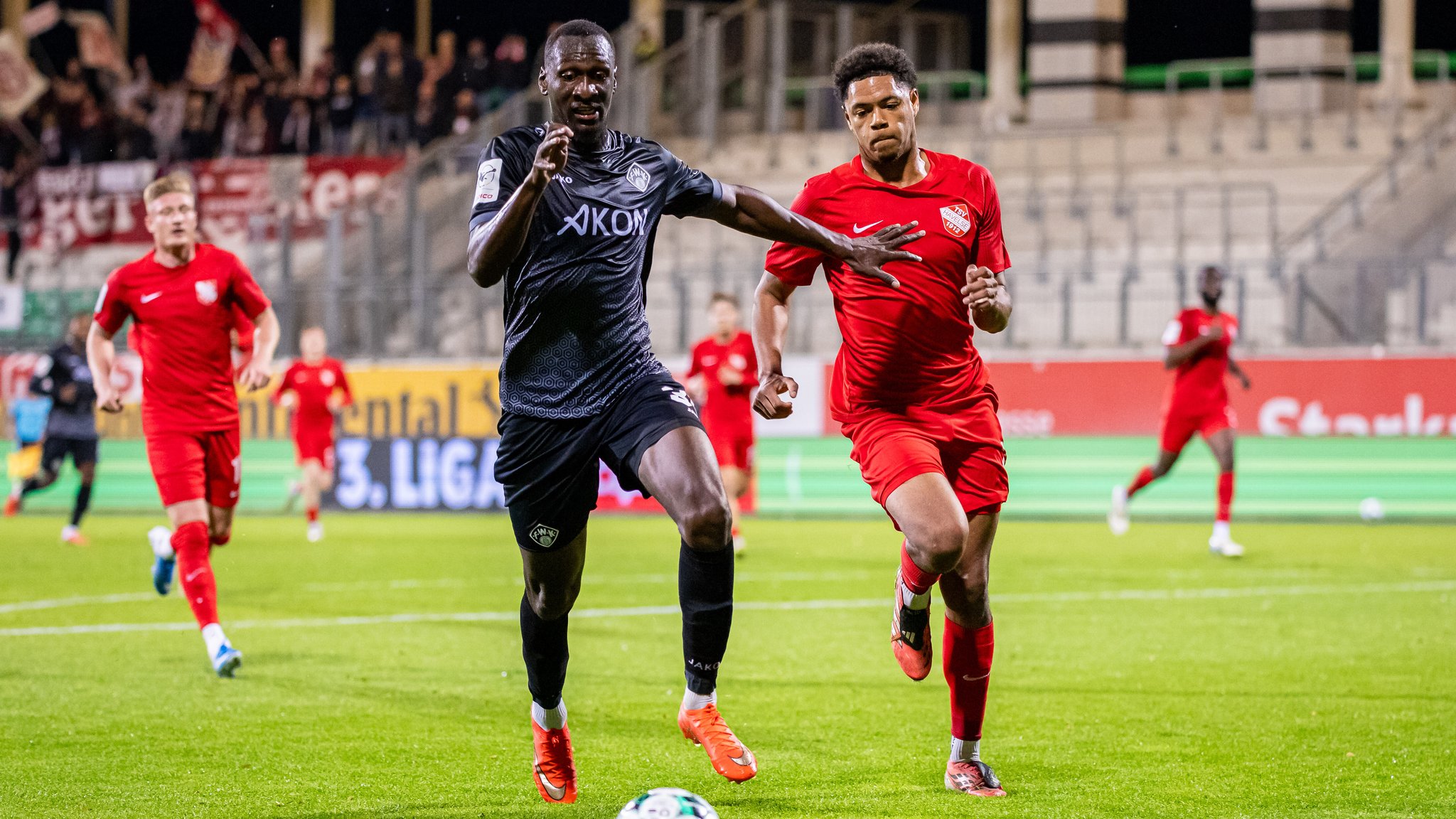 Spielszene: TSV Havelse - Würzburger Kickers | Bild: picture alliance / Eibner-Pressefoto | Eibner-Pressefoto/Jan Rollinger Spielszene: TSV Havelse - Würzburger Kickers