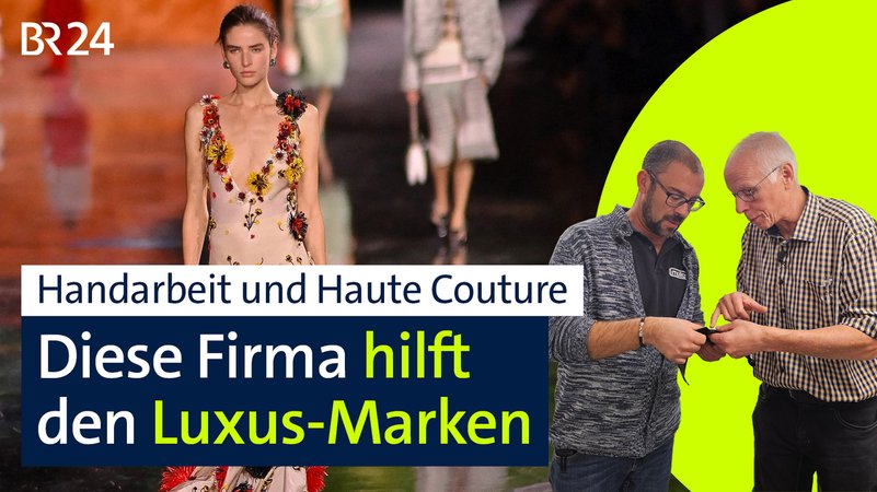 Die großen französischen Modehäuser und Designer haben alle schon dort arbeiten lassen | Bild: BR/Christine Weirauch Die großen französischen Modehäuser und Designer haben alle schon dort arbeiten lassen