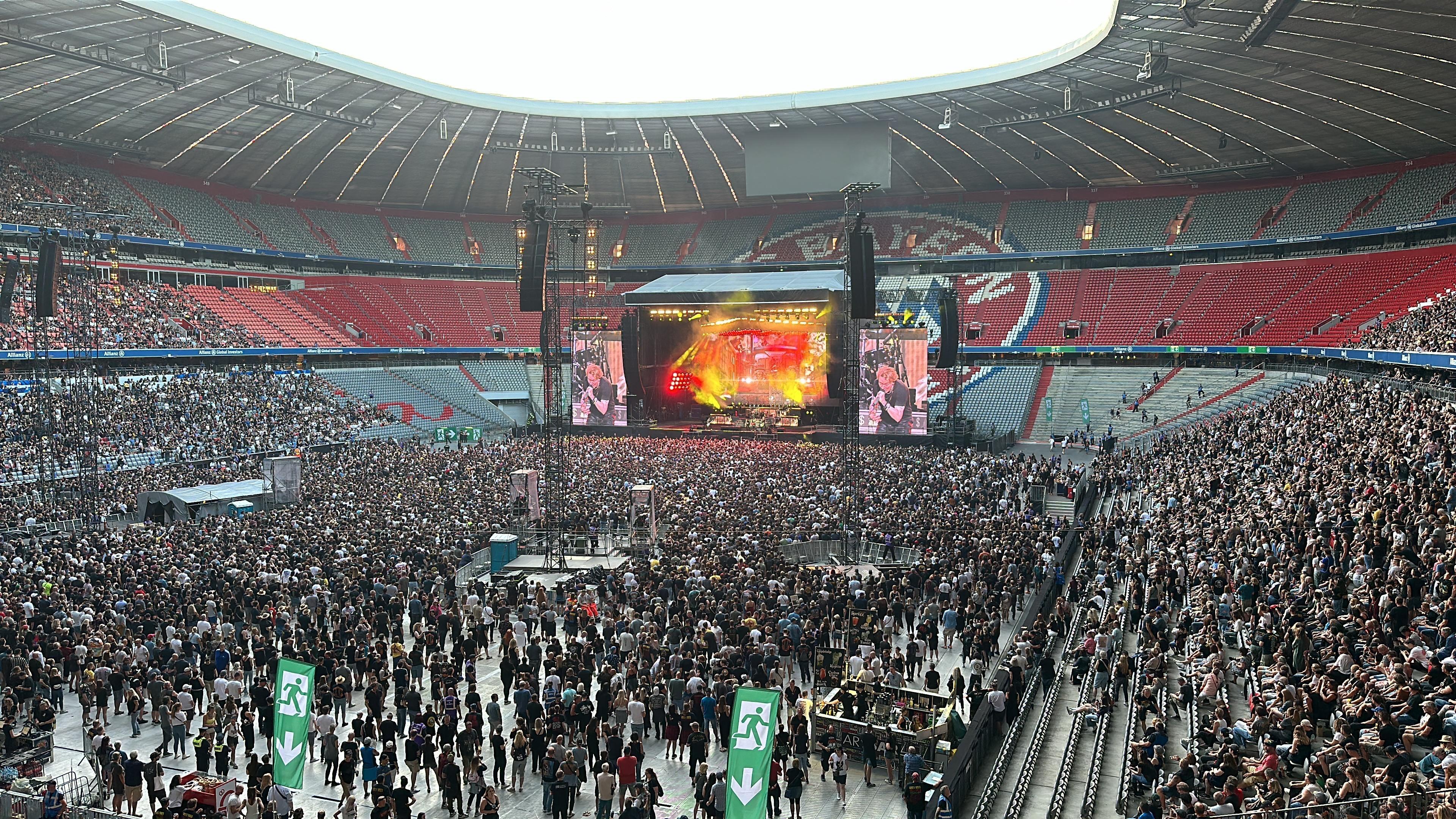 Konzert von Guns N' Roses in der Allianz Arena