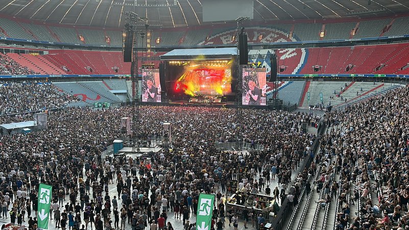 Konzert von Guns N' Roses in der Allianz Arena | Bild: Thomas Drescher (privat) Konzert von Guns N' Roses in der Allianz Arena