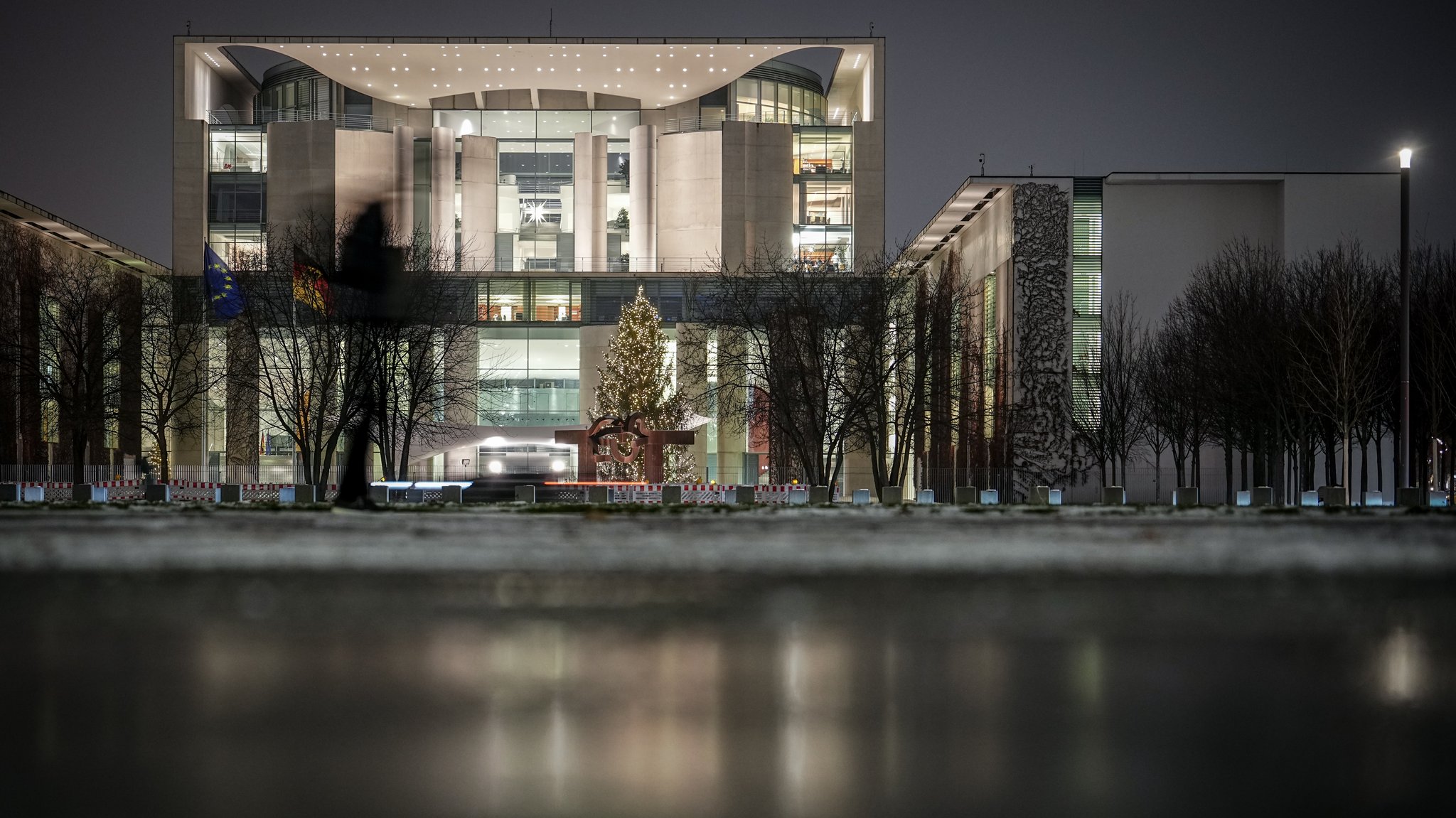 Archivbild: Bis in die Nacht liefen die Beratungen zum Haushalt im Bundeskanzleramt. 