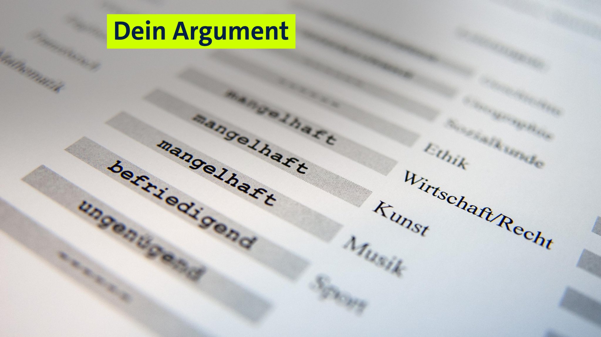Mit dem Anwalt zum Abi: Wenn Eltern wegen Noten klagen