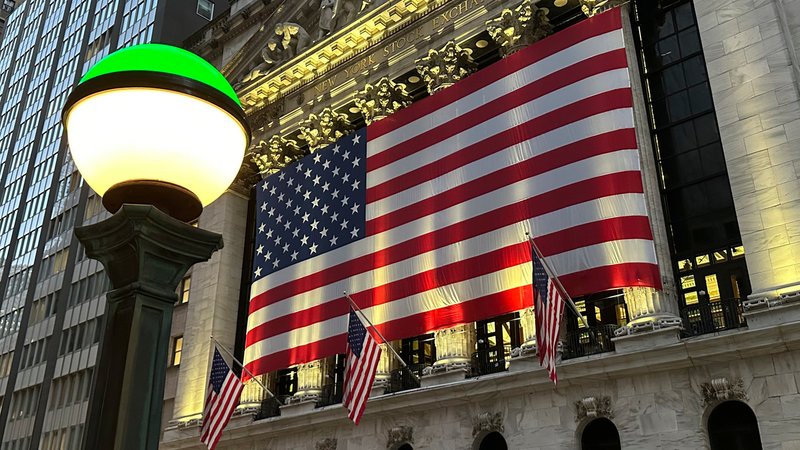 Wall Street in New York | Bild: dpa-Bildfunk/Peter Morgan Wall Street in New York