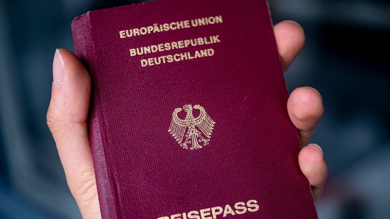 Ein Deutscher Reisepass