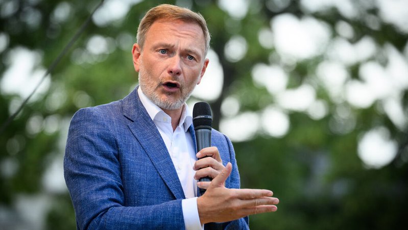 Finanzminister Lindner (Archivbild) | Bild: dpa-Bildfunk/Bernd von Jutrczenka Finanzminister Lindner (Archivbild)