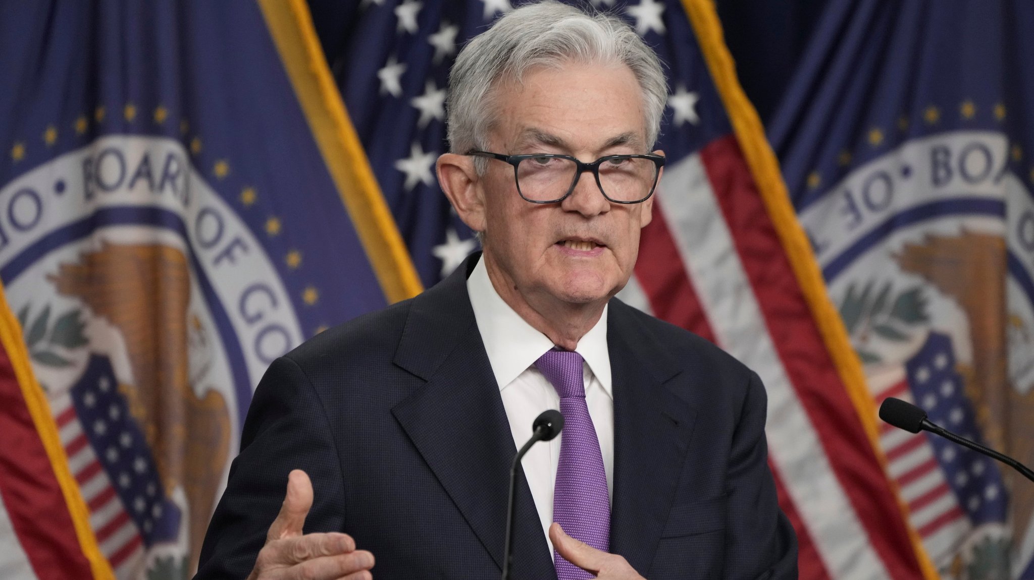 Jerome Powell, Vorsitzender der US-Notenbank Federal Reserve (Fed).