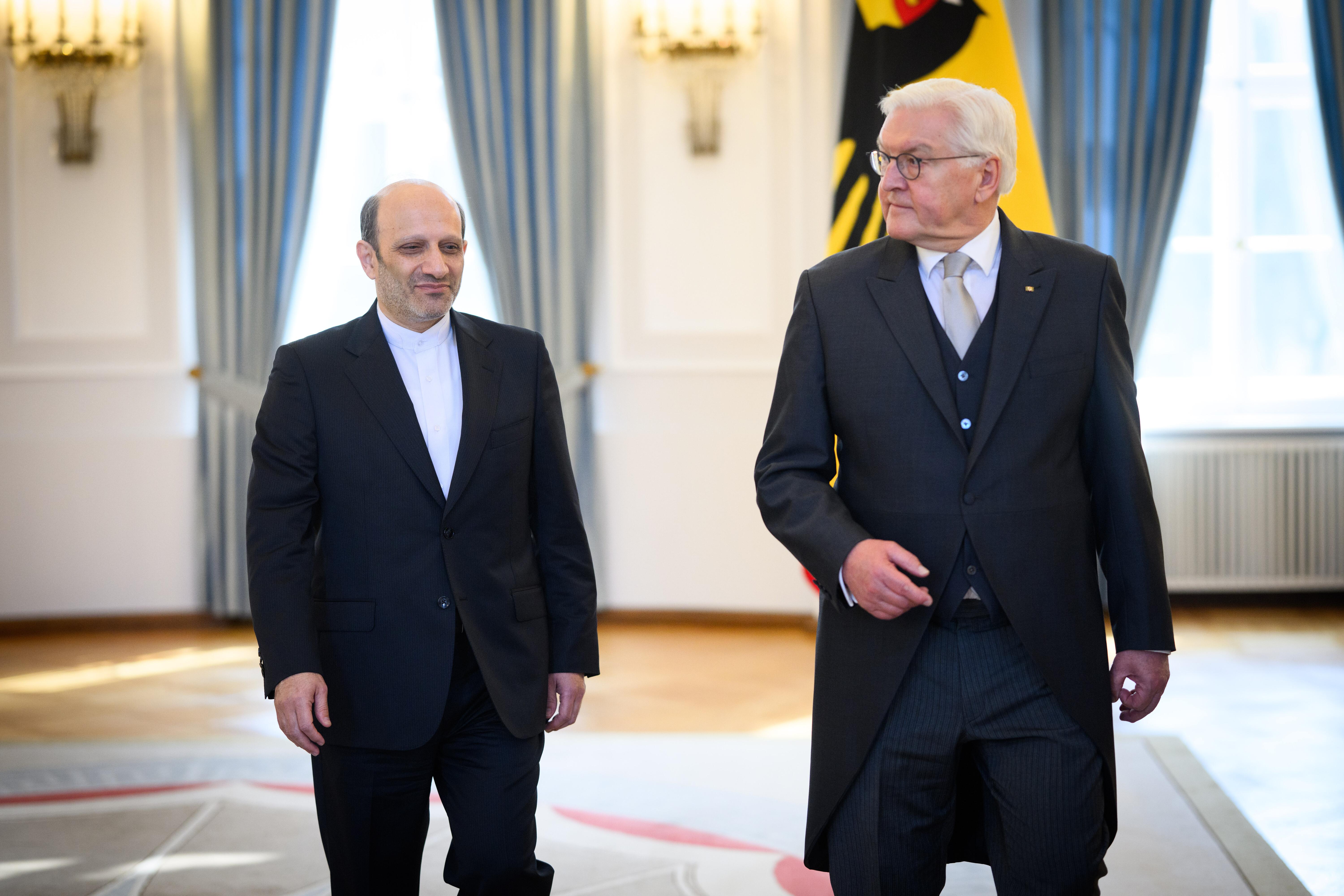 Majid Nili Ahmadabadi, Botschafter der Islamischen Republik Iran in Deutschland, Bundespräsident Frank-Walter Steinmeier