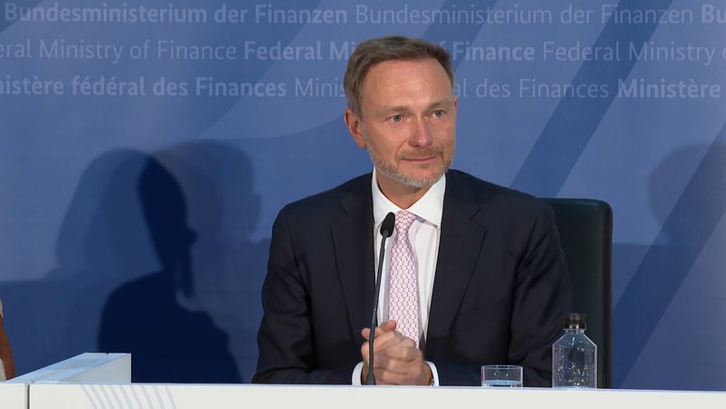 Bundesfinanzminister Christian Lindner 