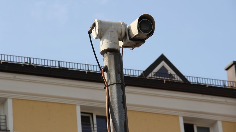 Symbolbild: Videoüberwachung in Regensburg.