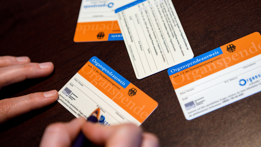 Noch gilt in Deutschland bei Organspende die aktive Entscheidungslösung