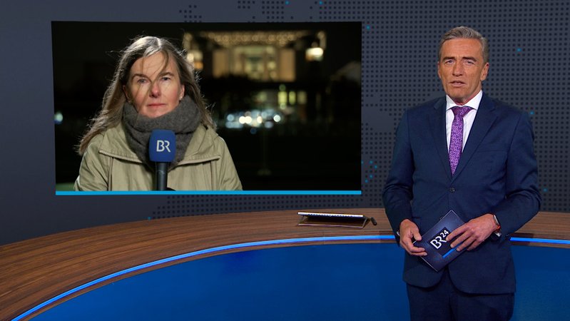 BR-Korrespondentin Kostolnik im BR-Interview | Bild: Bayerischer Rundfunk 2024 BR-Korrespondentin Kostolnik im BR-Interview