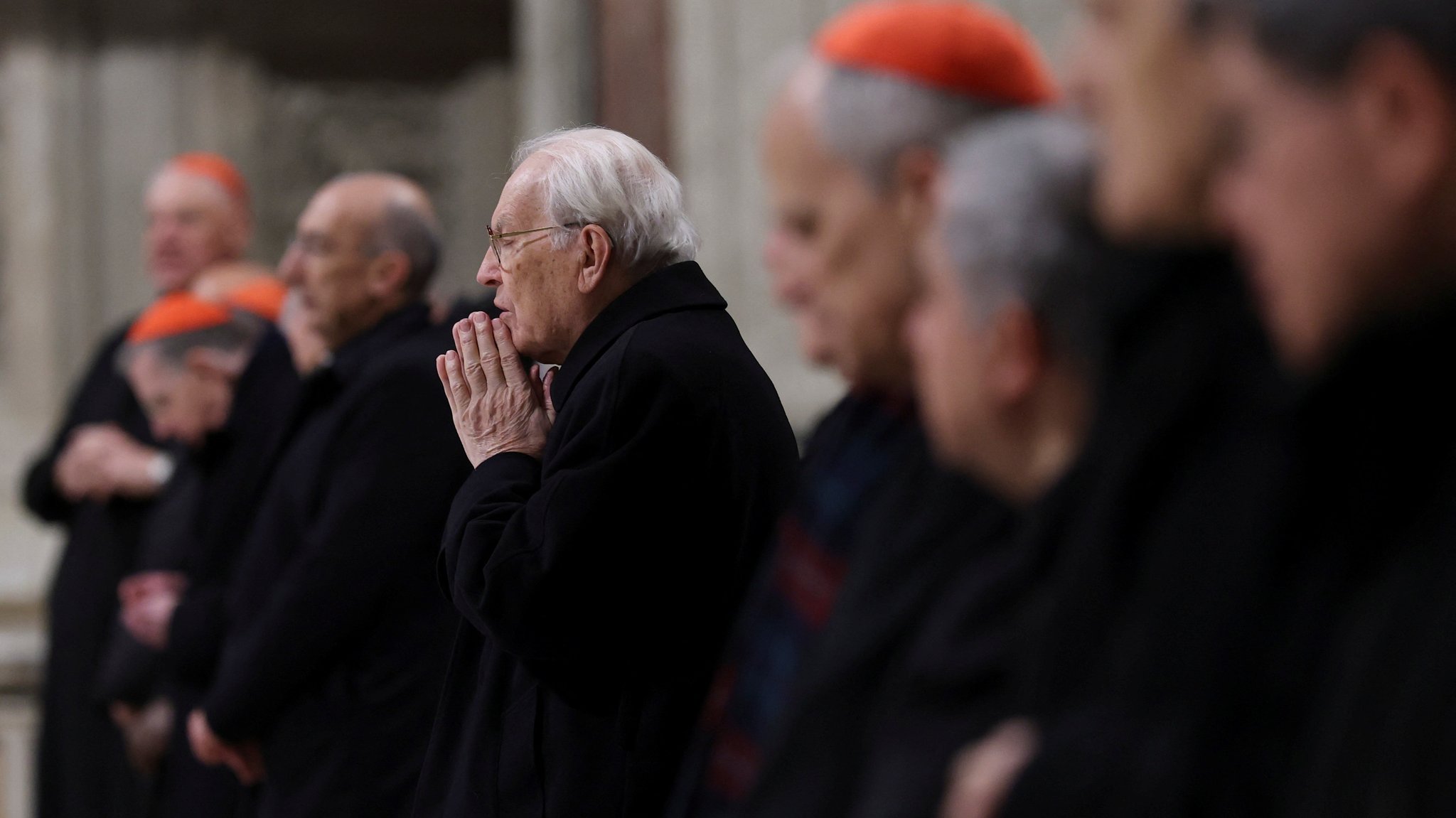 01.03.2025: Gebet in der Basilika St. Peter in Rom für den erkrankten Papst