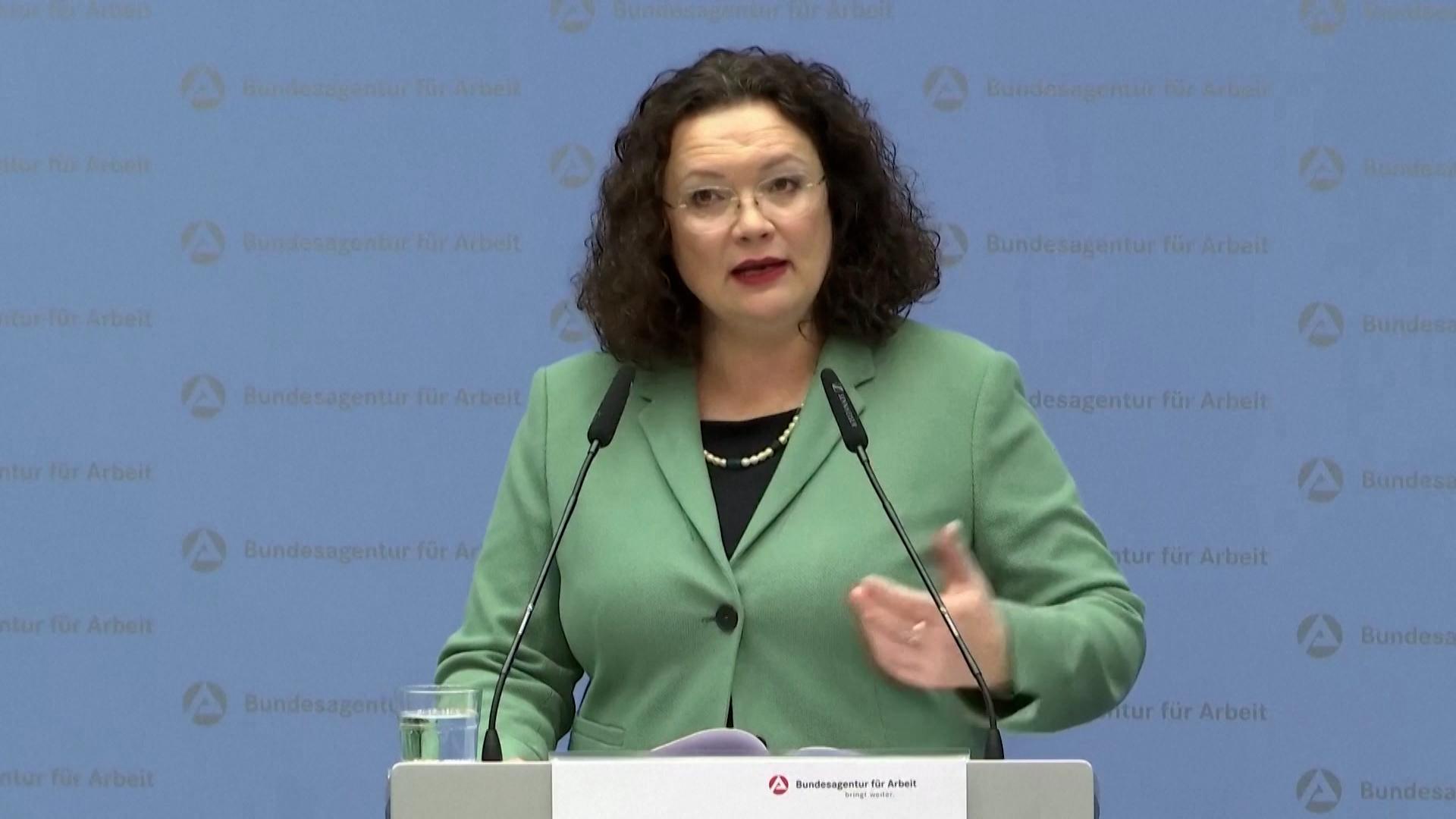 Im Video: Nahles zum Arbeitsmarkt