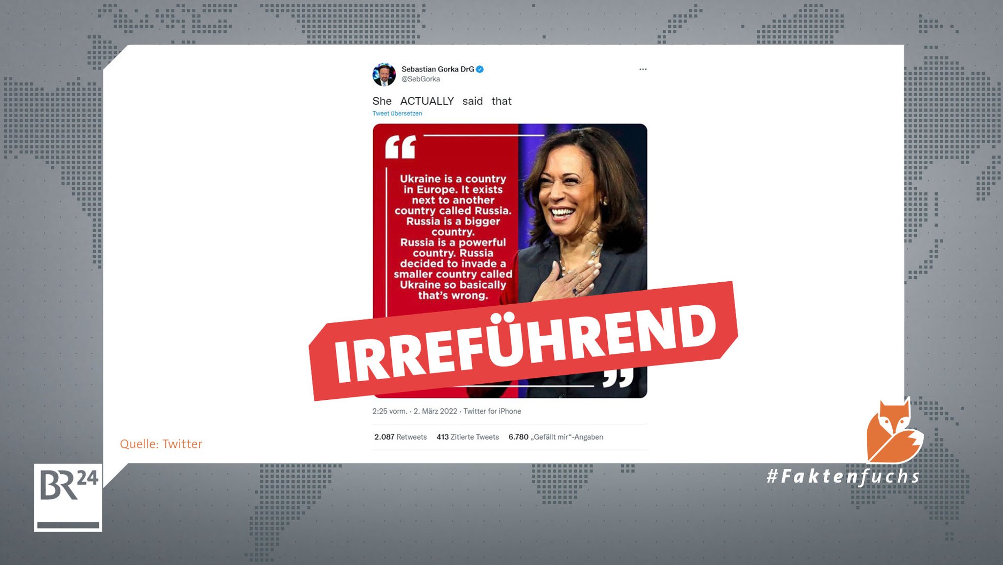 Tweet eines ehemaligen Trump-Beraters über Kamala Harris