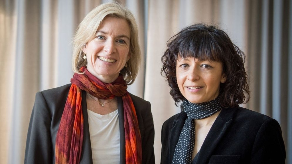 Chemie-Nobelpreisträgerinnen 2020 - die Französin Emmanuelle Charpentier und die US-Amerikanerin Jennifer Doudna