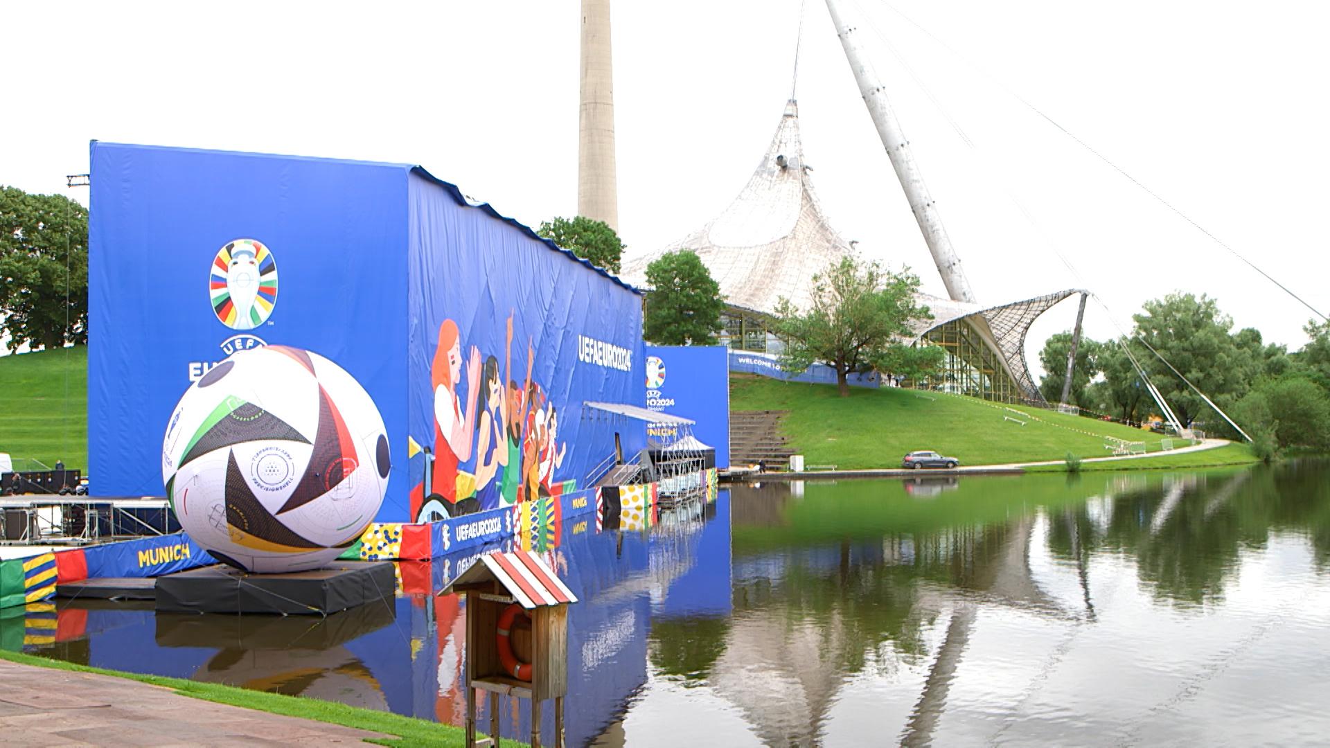 Fußball-EM: Die Fan-Zone in München