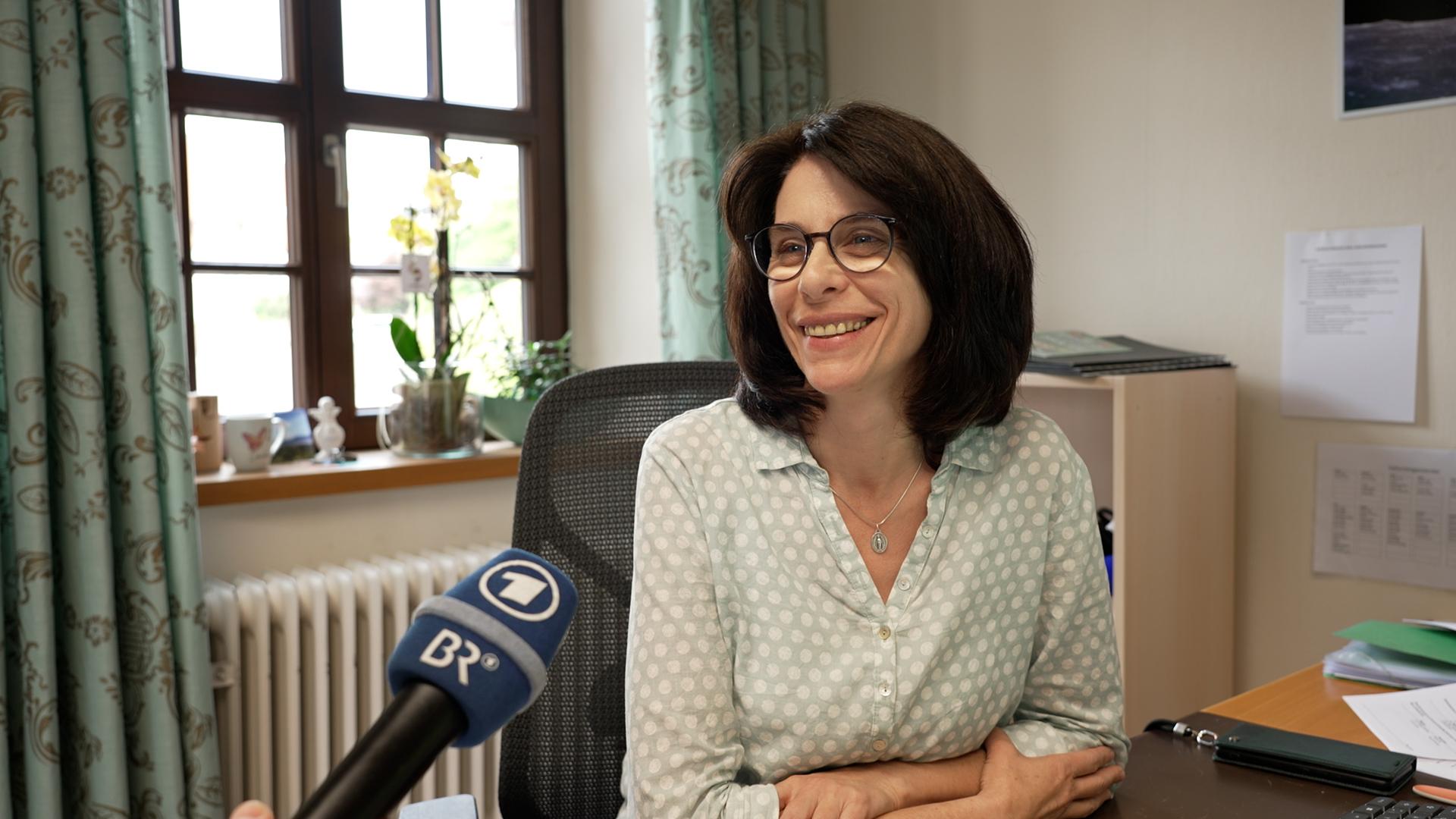 Alexandra Hörtrich im Interview mit dem BR