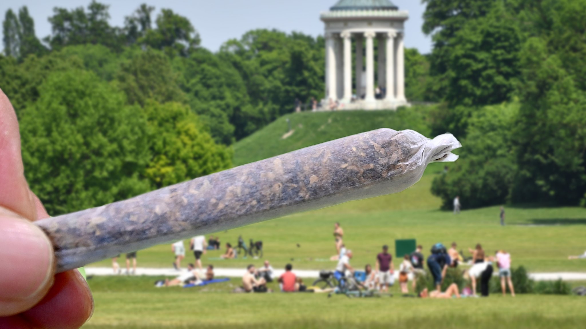 München: Kiffen ist im Englischen Garten ab sofort verboten