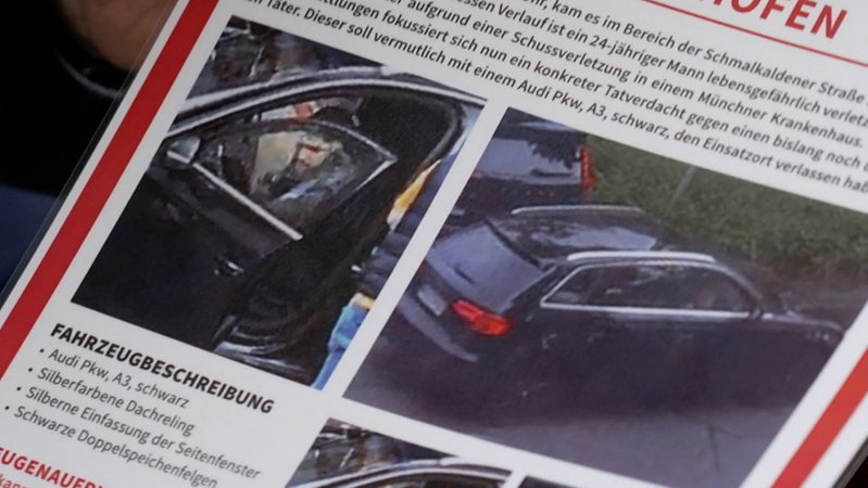 Vor drei Tagen wurde ein 24-Jähriger in München-Milbertshofen auf offener erschossen. Der Täter konnte fliehen und ist immer noch auf der Flucht. Die Polizei sucht fieberhaft nach ihm und erhofft sich weiterhin Hilfe aus der Bevölkerung. | Bild: picture alliance/dpa/München.TV Vor drei Tagen wurde ein 24-Jähriger in München-Milbertshofen auf offener erschossen. Der Täter konnte fliehen und ist immer noch auf der Flucht. Die Polizei sucht fieberhaft nach ihm und erhofft sich weiterhin Hilfe aus der Bevölkerung.