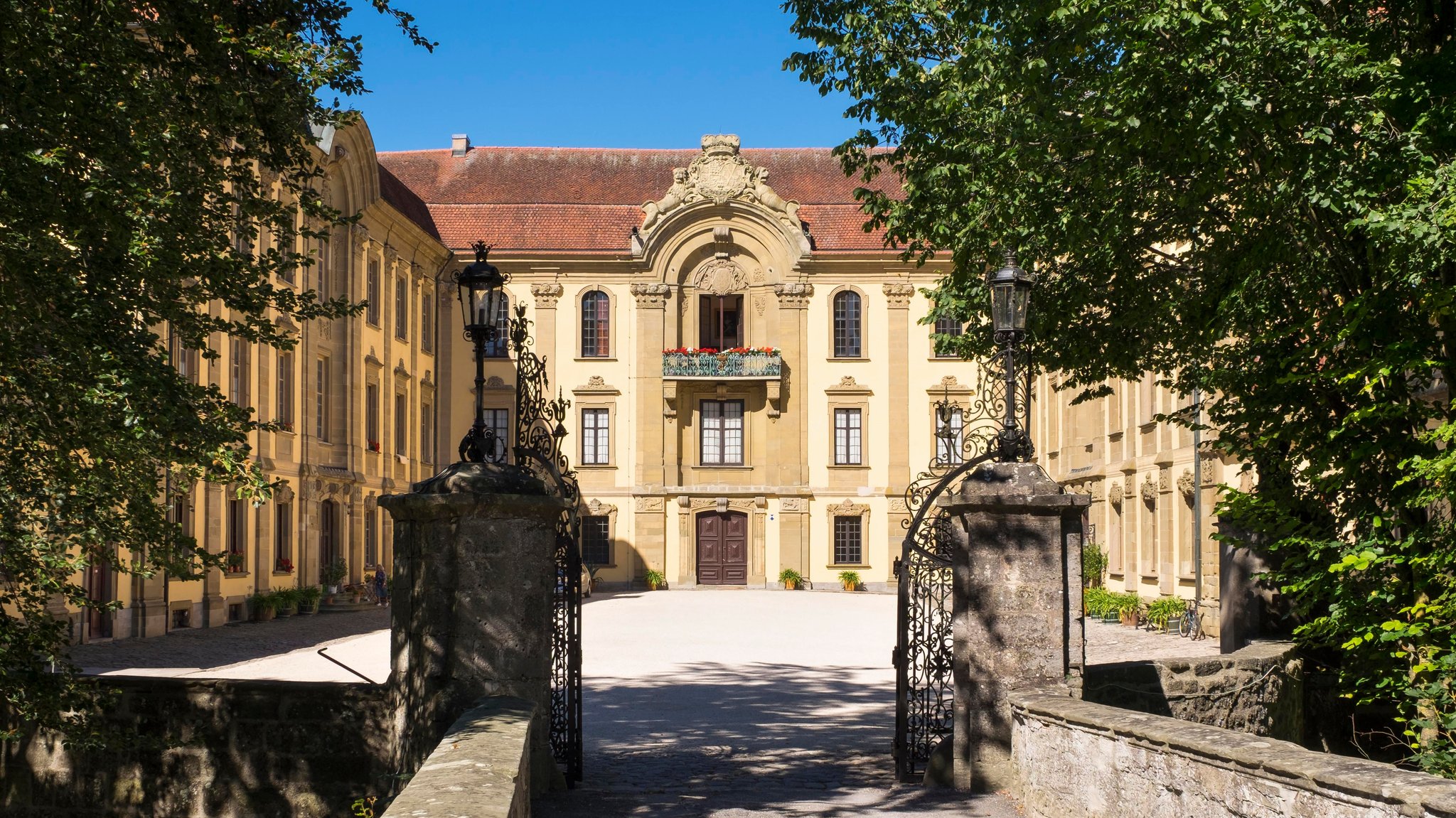 Schloss Schillingsfürst im Landkreis Ansbach