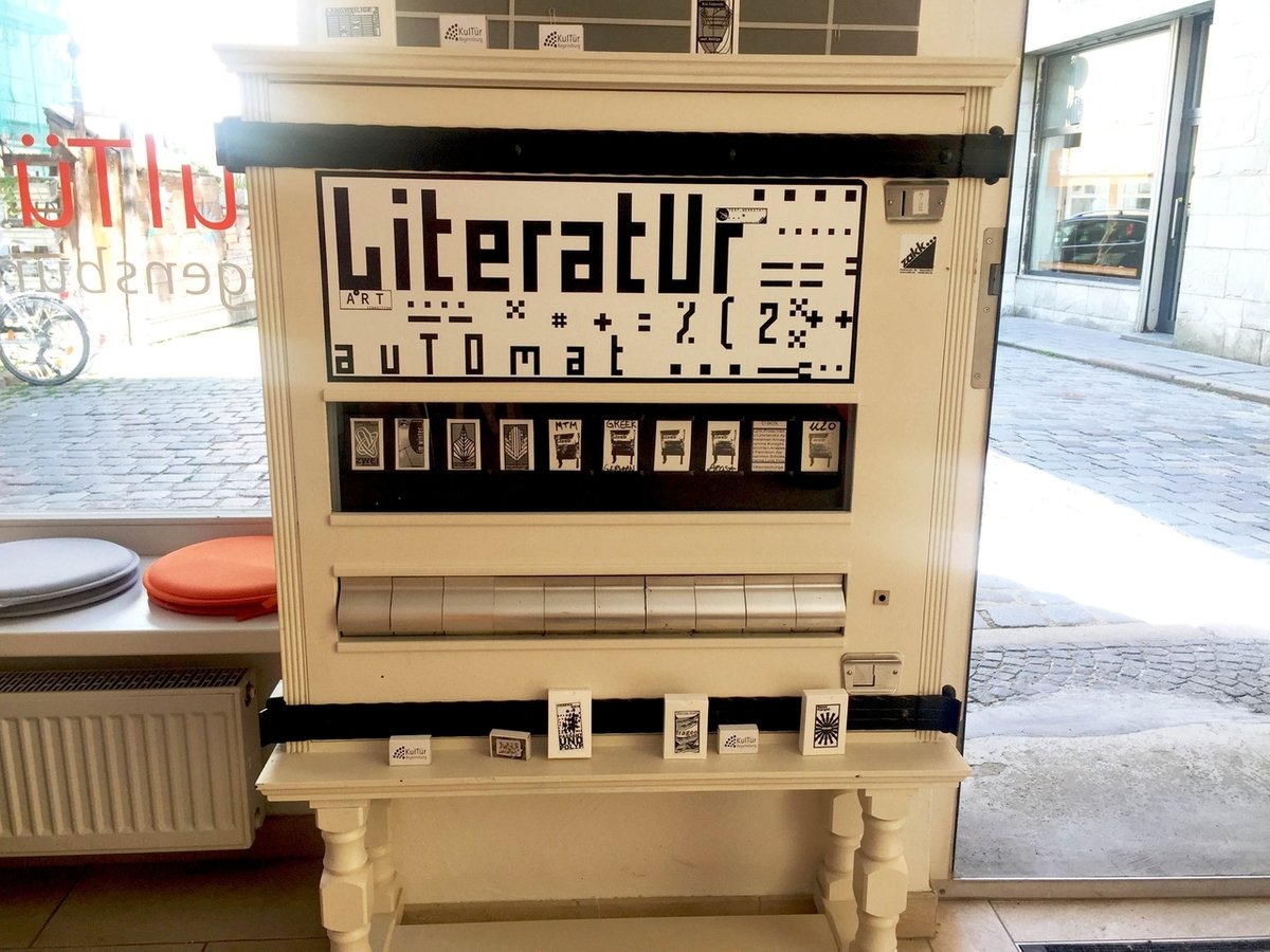 Regensburg: Literatur aus dem Automaten