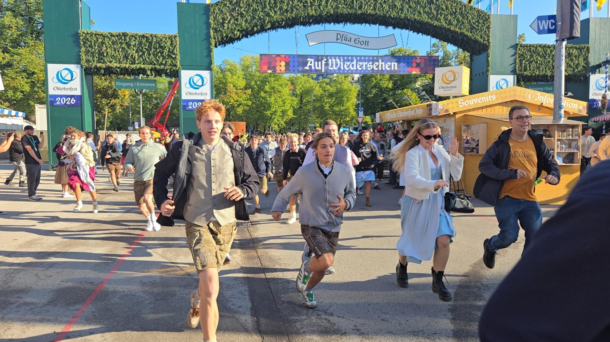 "Run" Richtung Festzelte: Das Oktoberfest 2026 beginnt