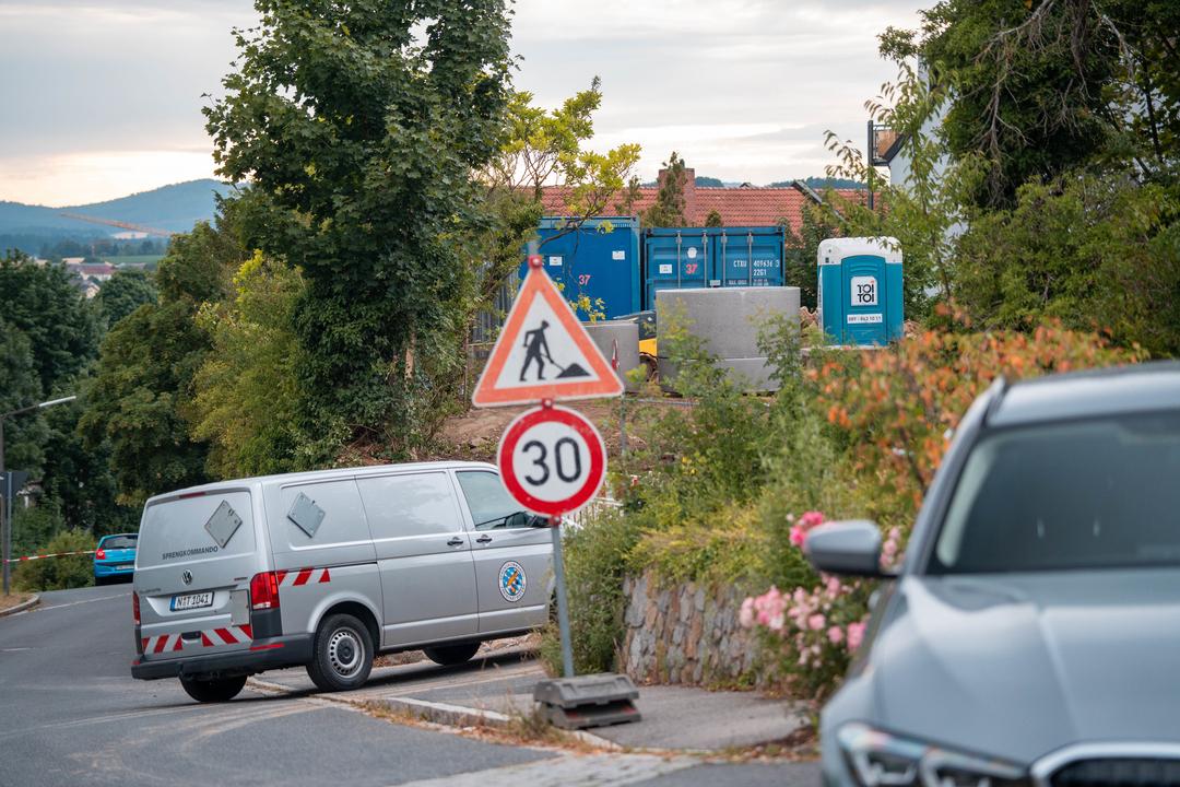 Weltkriegsbombe in Cham entdeckt