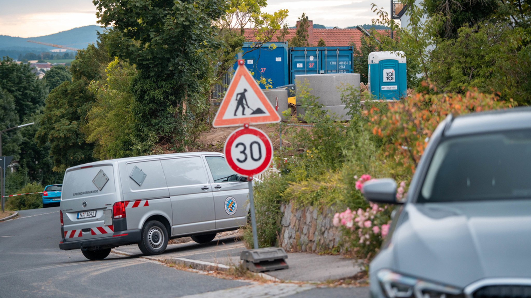 Weltkriegsbombe in Cham entdeckt