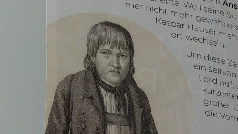 Ein Bild vom jungen Kaspar Hauser. | Bild: BR Ein Bild vom jungen Kaspar Hauser.