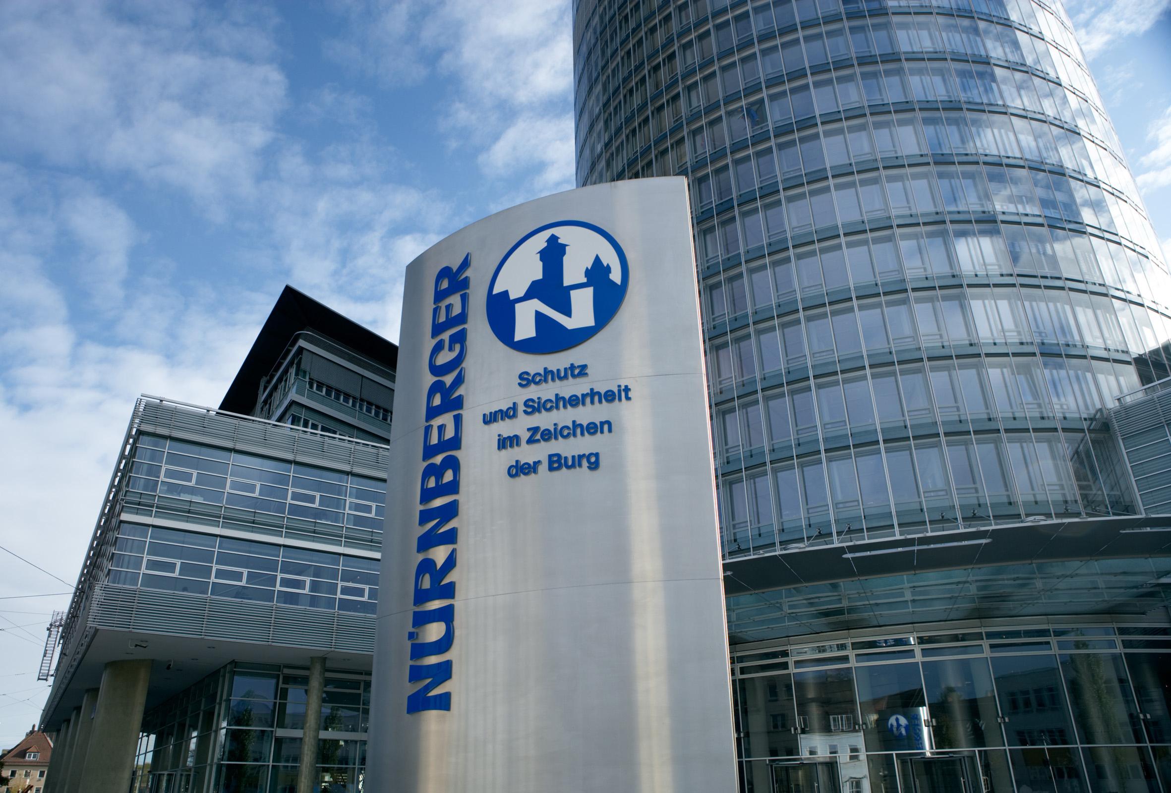 Zentrale der Nürnberger Versicherung.