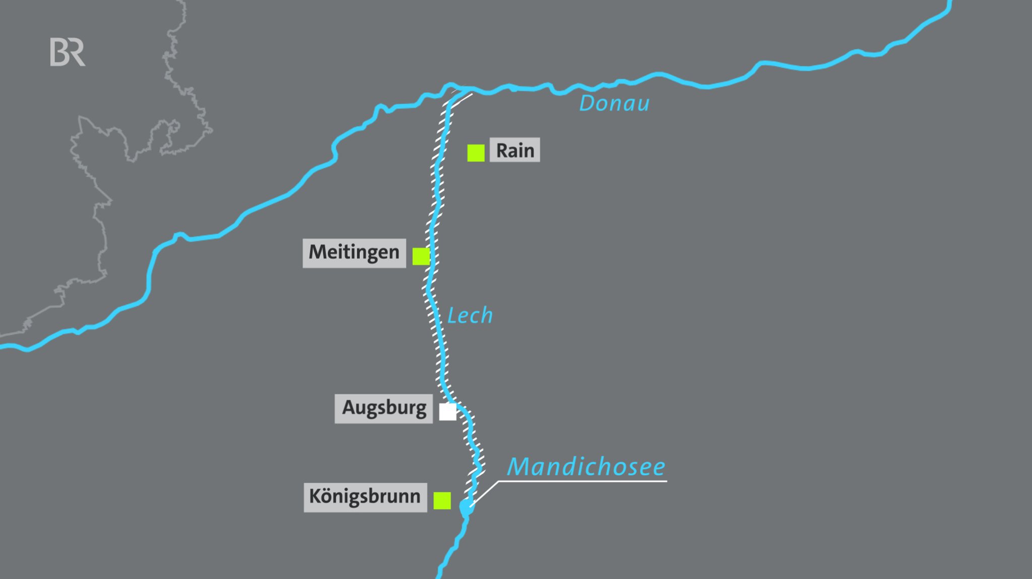 Der Lech soll auf 56 Kilometern Länge renaturiert werden