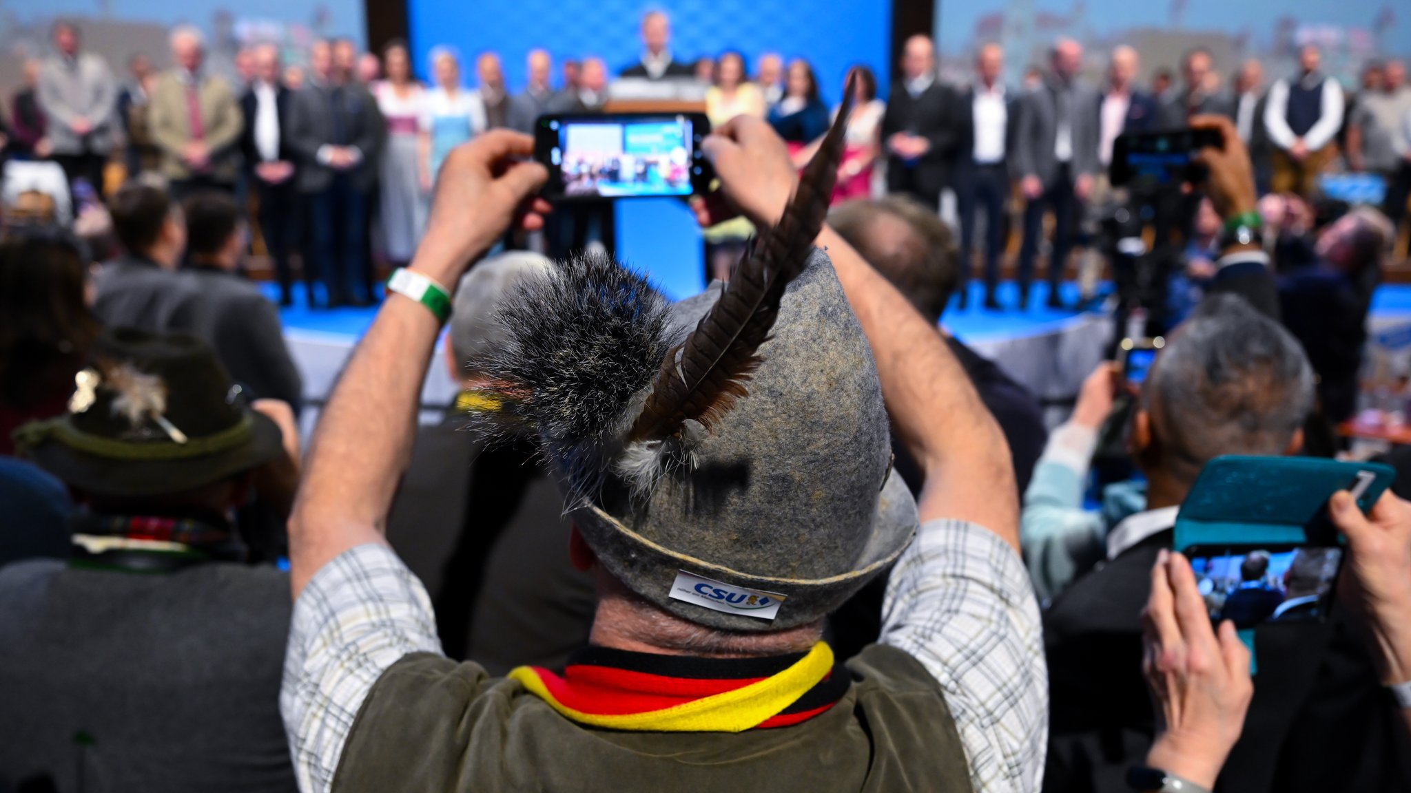 Söder am Aschermittwoch: Attacke auf links mit Blick nach rechts