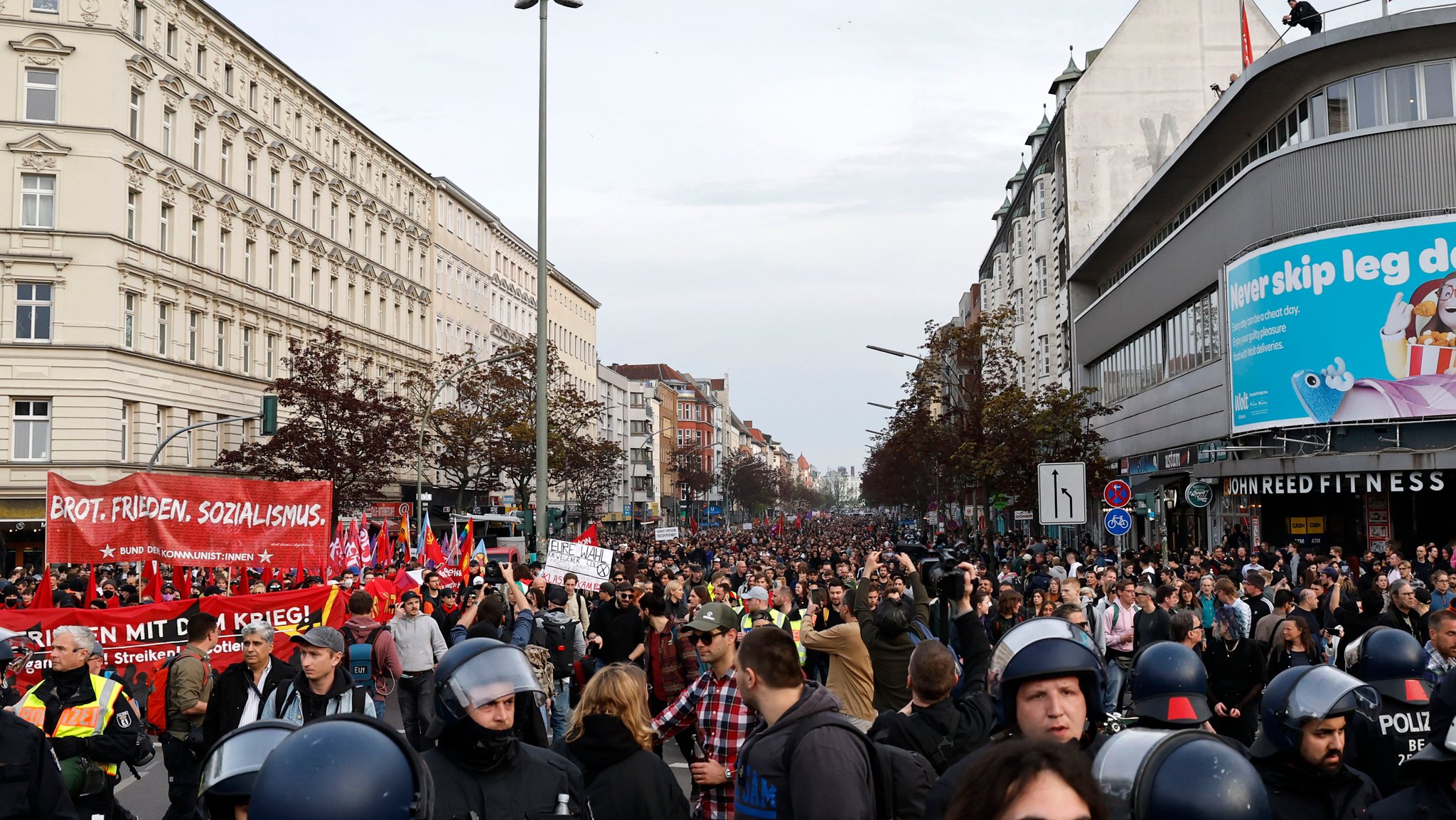 1. Mai-Demo in Neukölln 2023