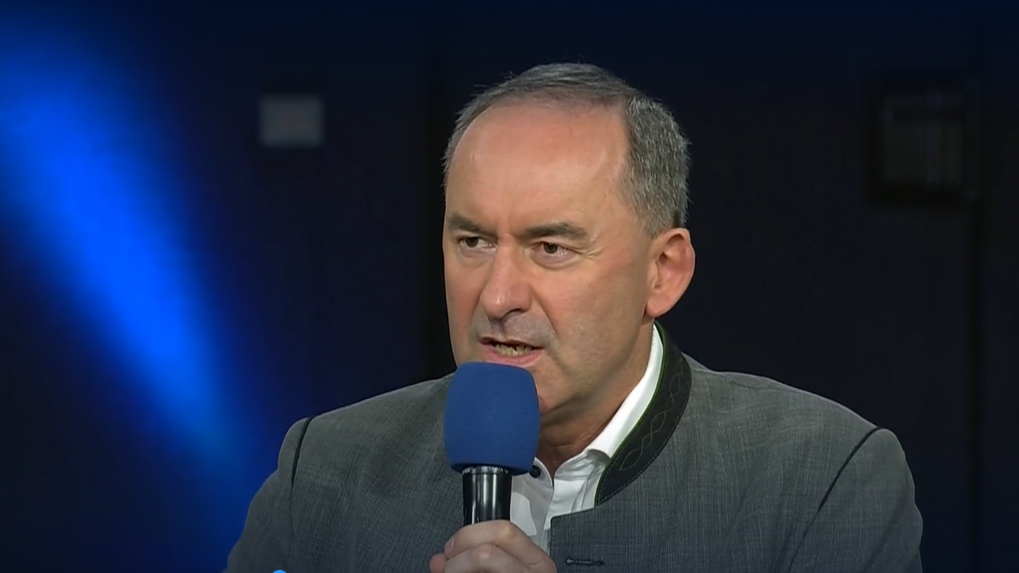 Hubert Aiwanger bei "jetzt red i" | Bild: Bayerischer Rundfunk 2025 Hubert Aiwanger bei "jetzt red i"