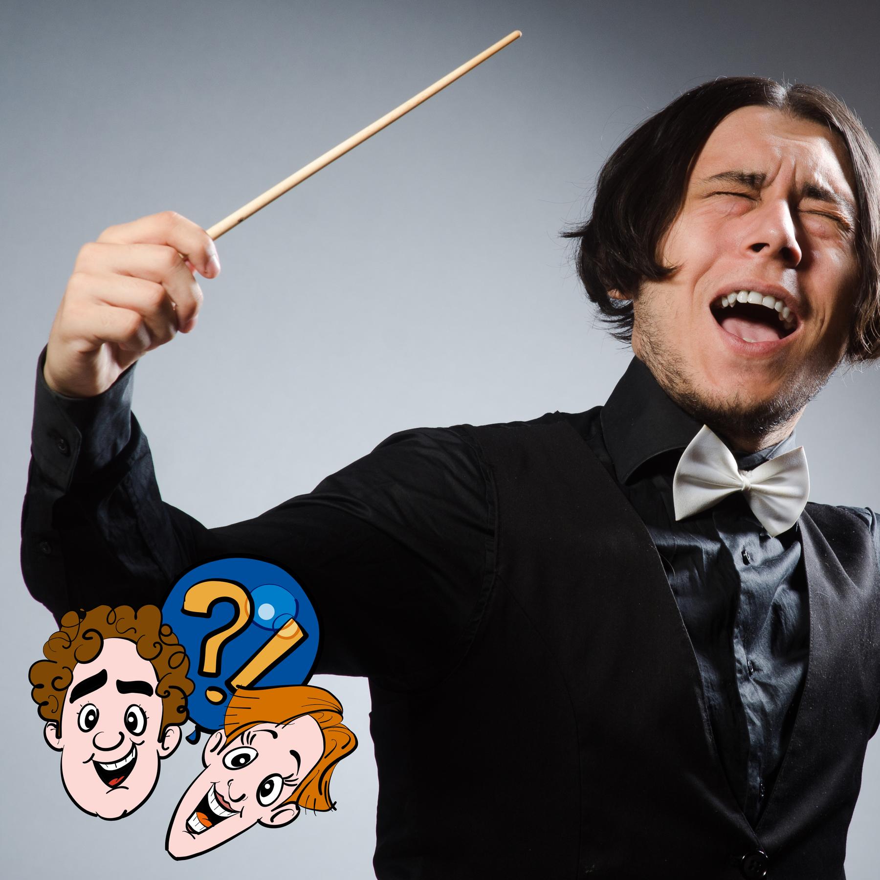 Kann man mit Salzstangen ein ganzes Konzert dirigieren?