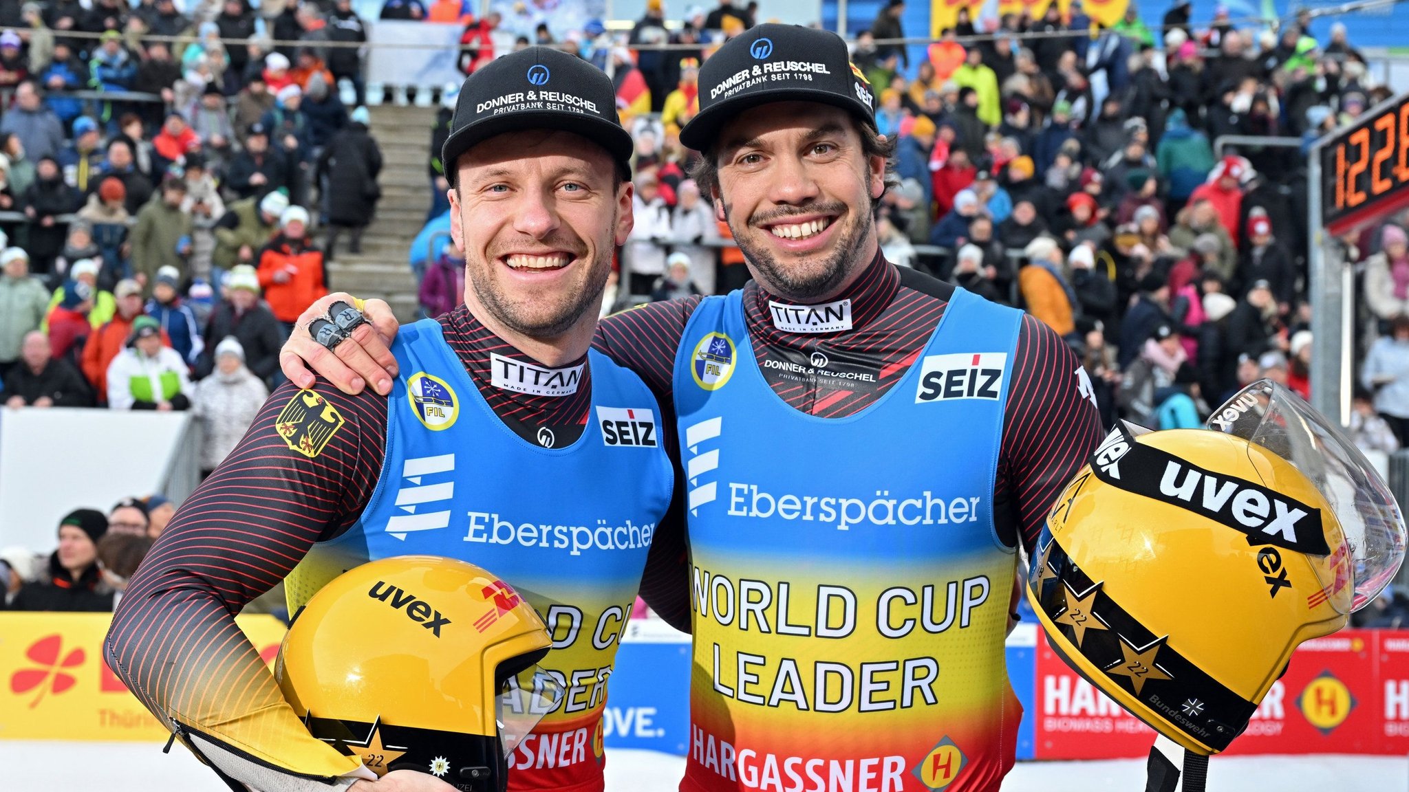 Wintersport-Ticker: Rodler Wendl/Arlt holen Gesamtweltcup