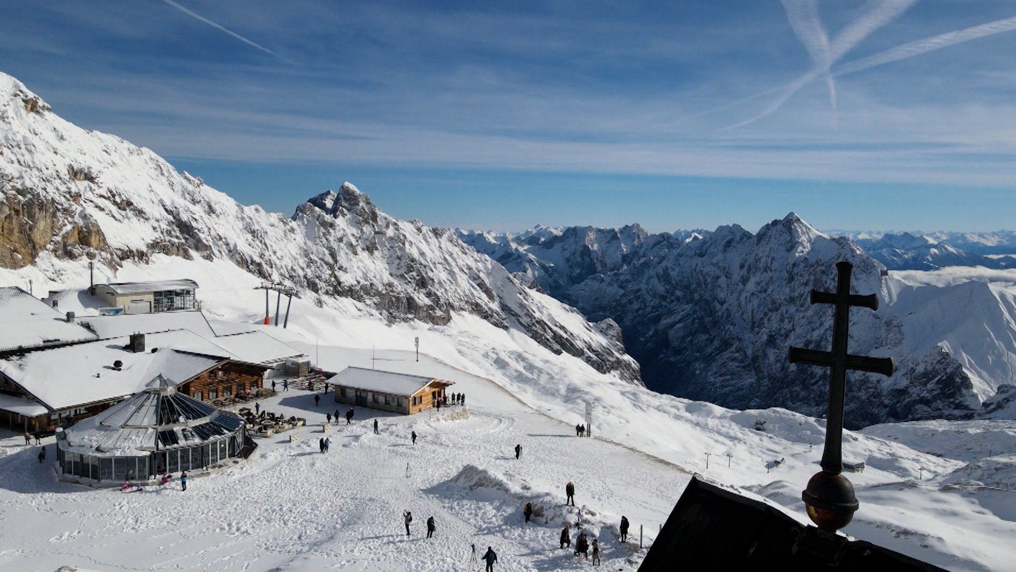 Wintersaison an der Zugspitze: Diesmal weniger Kunstschnee