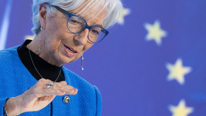EZB-Präsidentin Christine Lagarde | Bild: dpa-Bildfunk/Boris Roessler EZB-Präsidentin Christine Lagarde