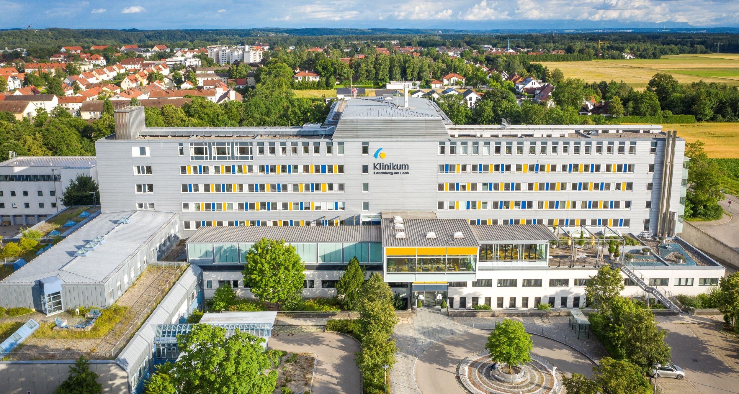 Klinikum Landsberg, Außenansicht