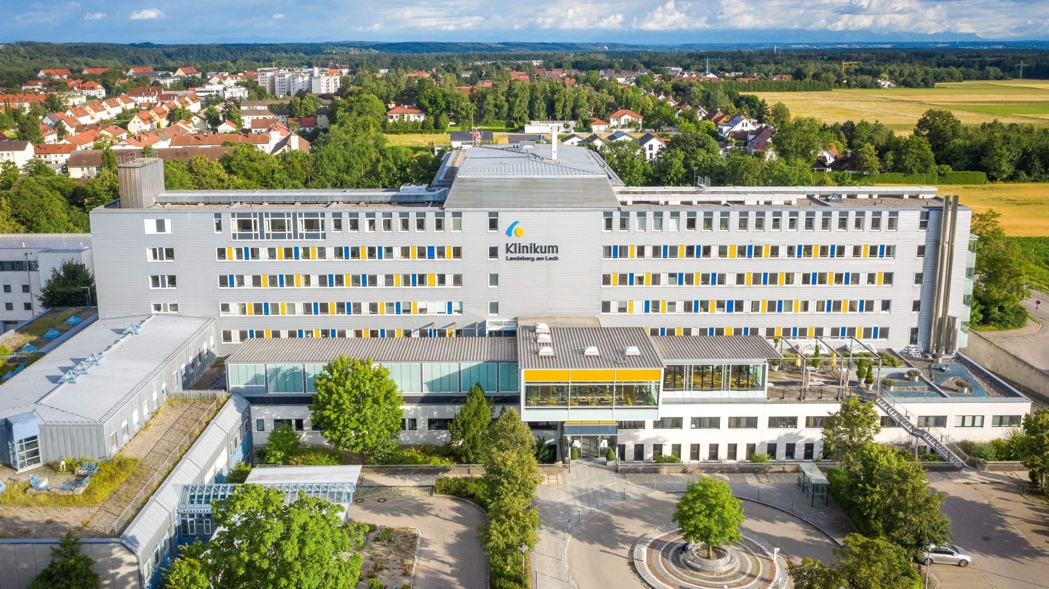 Klinikum Landsberg, Außenansicht