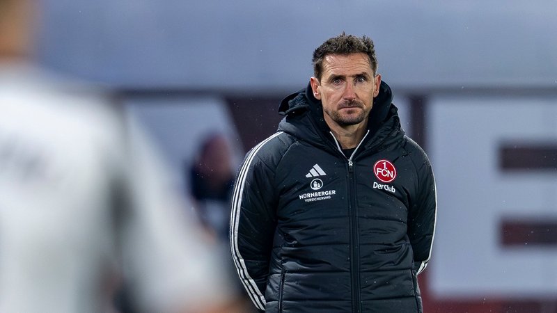 FCN-Trainer Miroslav Klose | Bild: picture-alliance/dpa FCN-Trainer Miroslav Klose