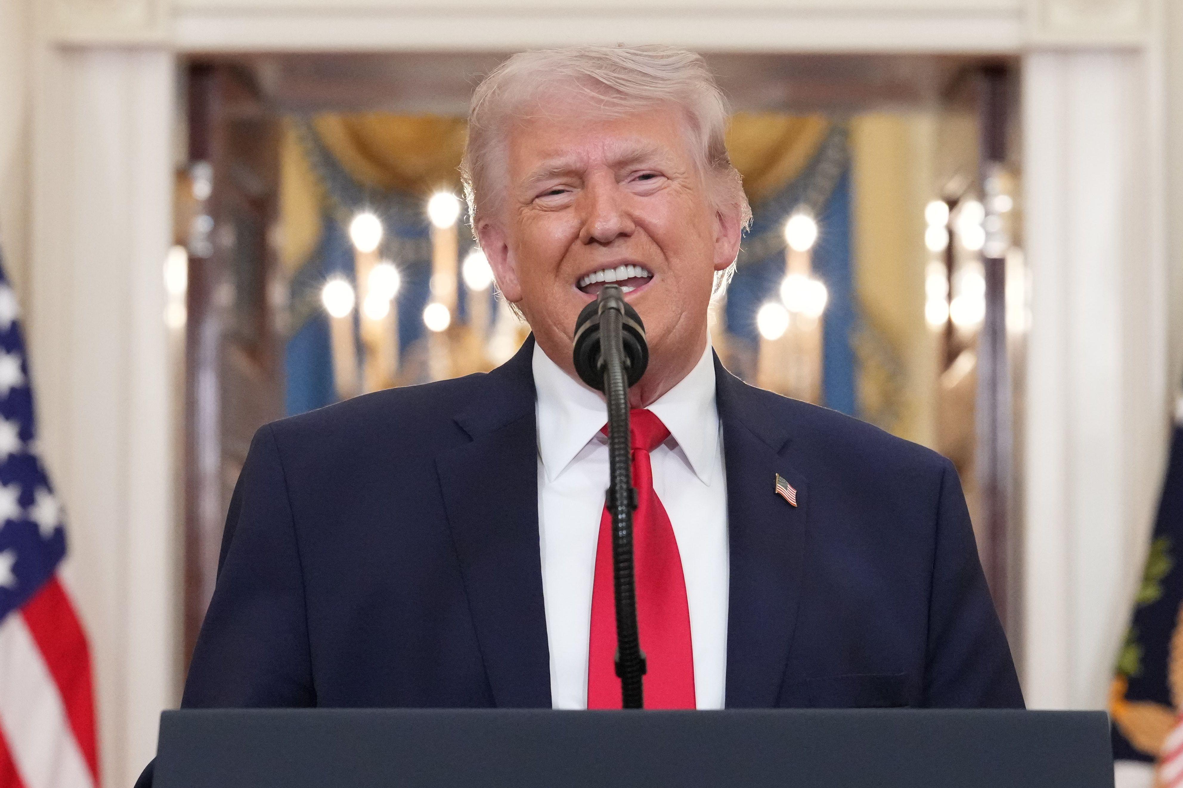 US-Präsident Donald Trump (Archivbild vom 01.04.2026).