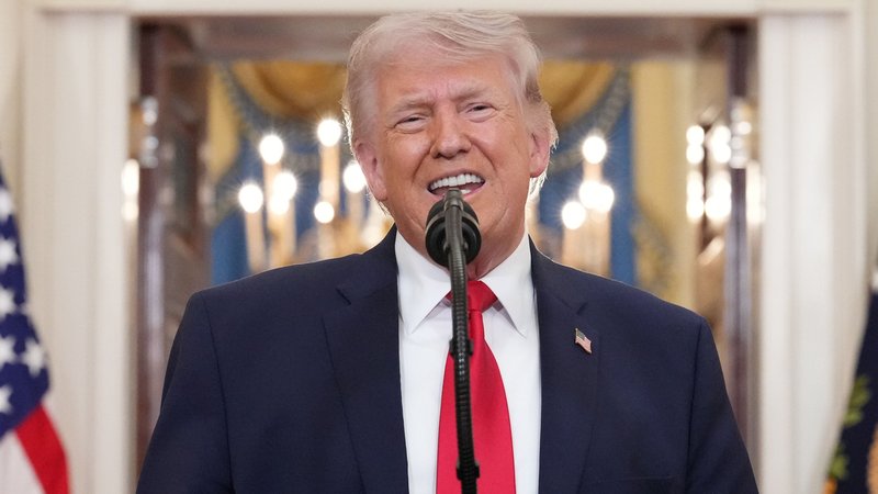 US-Präsident Donald Trump (Archivbild vom 01.04.2026). | Bild: dpa-Bildfunk/Alex Brandon US-Präsident Donald Trump (Archivbild vom 01.04.2026).