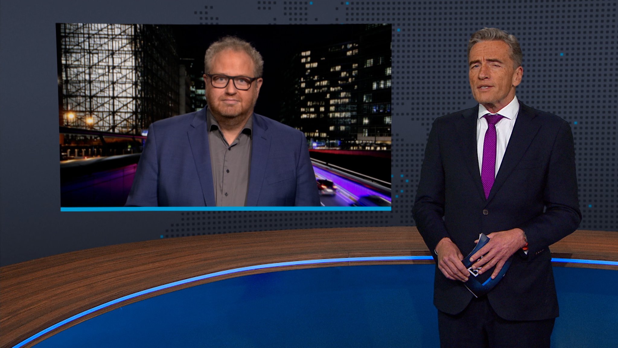 ARD-Korrespondent Christian Feld ist im Schaltgespräch bei BR24 TV.