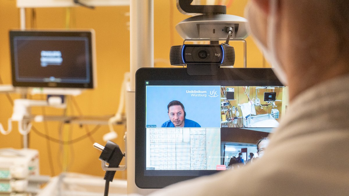 Telemedizin im Krankenzimmer: Technik aus Würzburg macht Schule