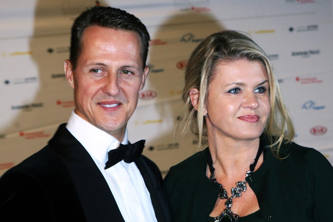 Archiv 10.11.2012: Formel-1-Rennfahrer Michael Schumacher und seine Frau Corinna