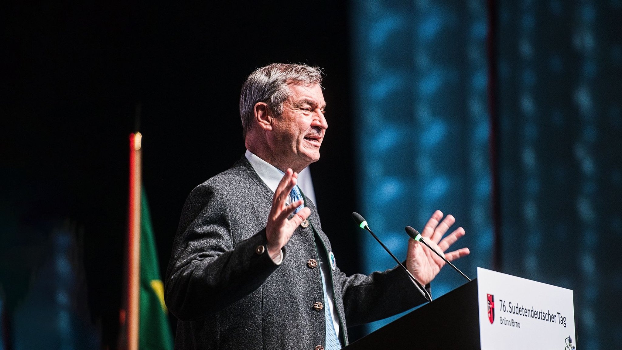 Provokation oder Versöhnung? Söder beim Sudetentreffen