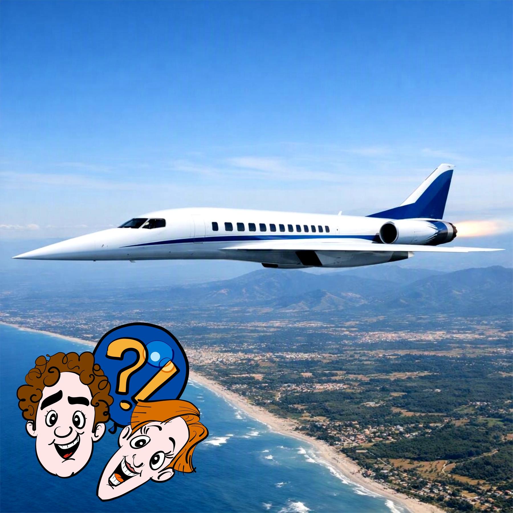 Hört man in einem Überschallflugzeug überhaupt noch Geräusche? episode artwork