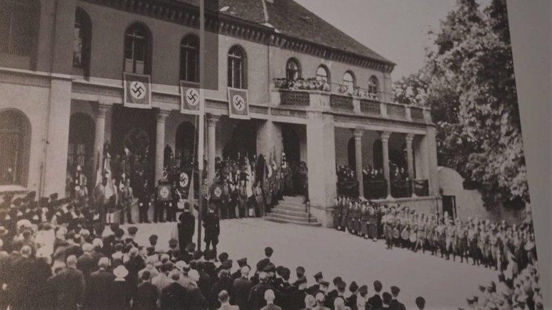 Das Ottonianum in Landshut - heute Jugendherberge, im "Dritten Reich" Sitz der SS