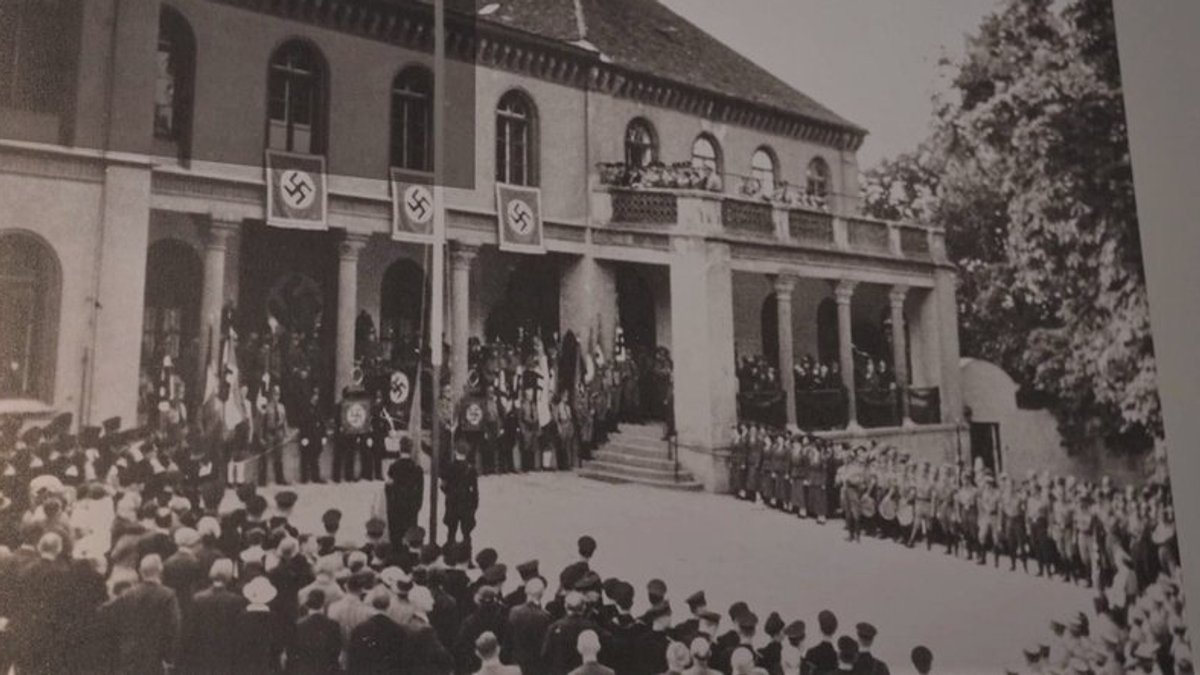 Das Ottonianum in Landshut - heute Jugendherberge, im "Dritten Reich" Sitz der SS